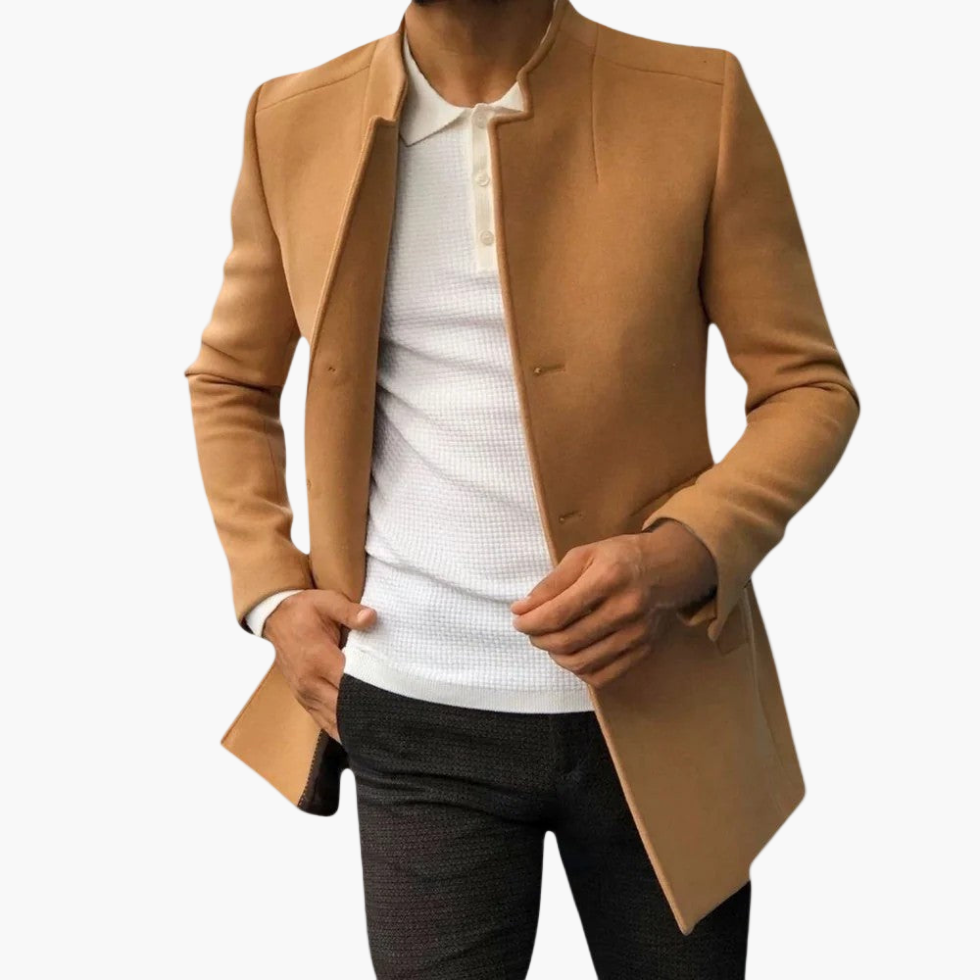 Herren Blazer Mantel – Moderner Übergangsmantel für Business & Freizeit