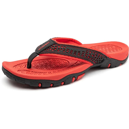 Herren Sportliche Zehentrenner Sandalen mit Fußgewölbestütze – Outdoor & Alltag Flip Flops