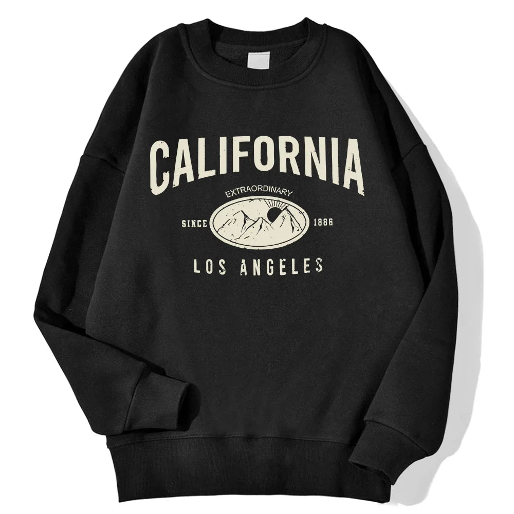 Unisex Sweatshirt Rundhals mit Print – Diverse Farben