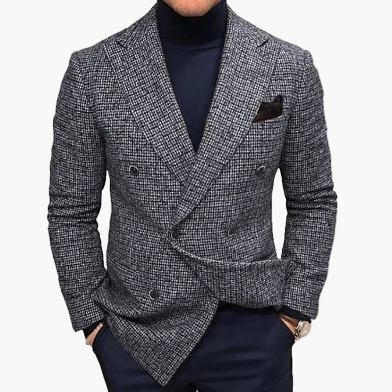 Men's double-breasted blazer – elegant business & casual look