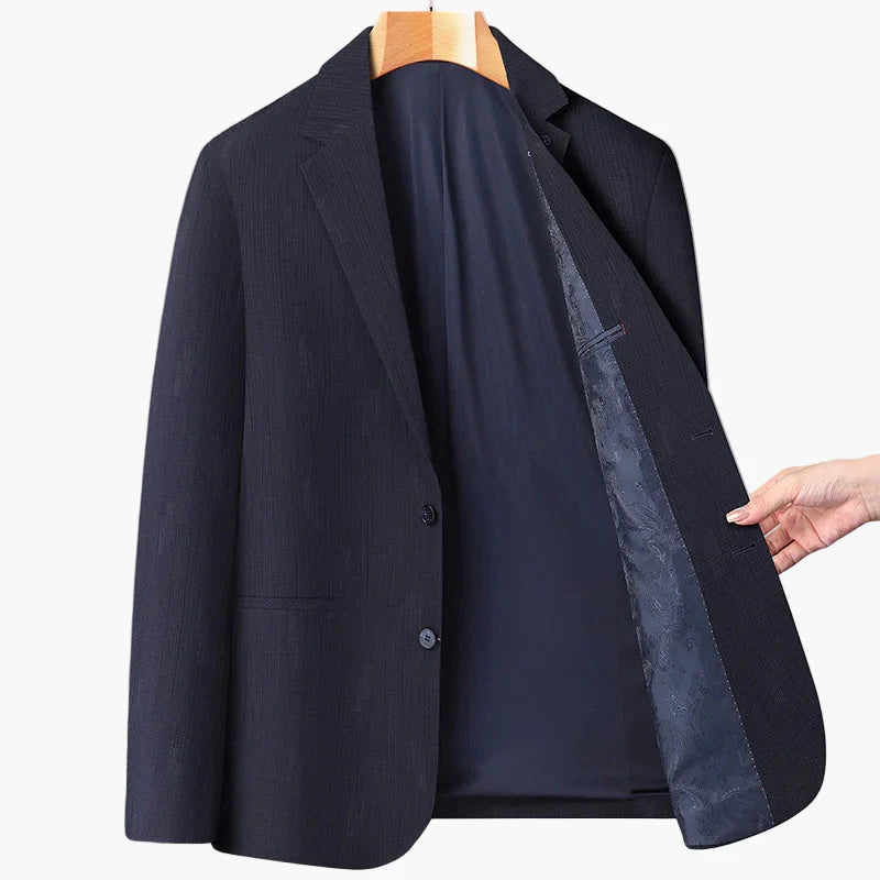 Men's Business Blazer Classic – Elegant Suit Blazer for Office & Special Occasions
