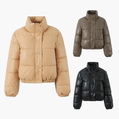 Women's Quilted Jacket Short Cut – Stylish Winter Jacket for Everyday and Leisure