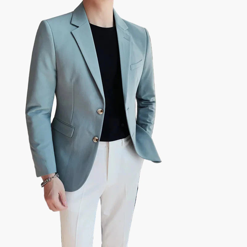 Men's Business Blazer Slim Fit – Elegant Jacket for Office, Events & Everyday Use