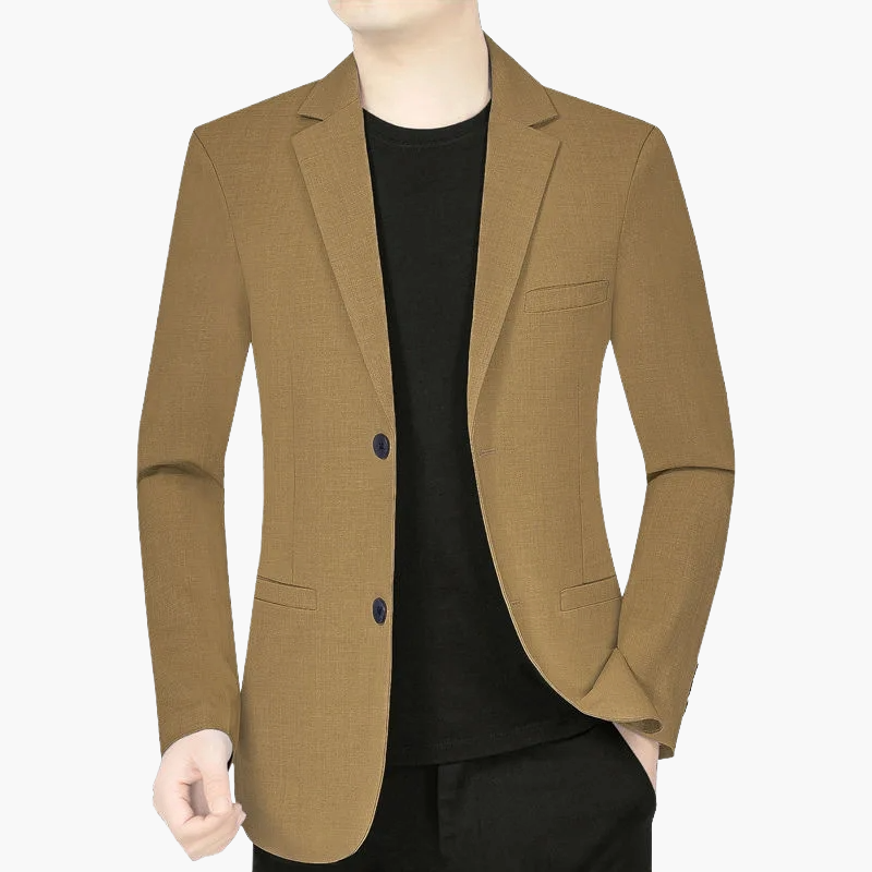 Men's Elegant Business Blazer – Modern Jacket for Office and Leisure