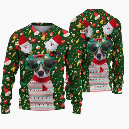 Herren Ugly Christmas Sweater – Lustiger Weihnachtspullover mit Spruch
