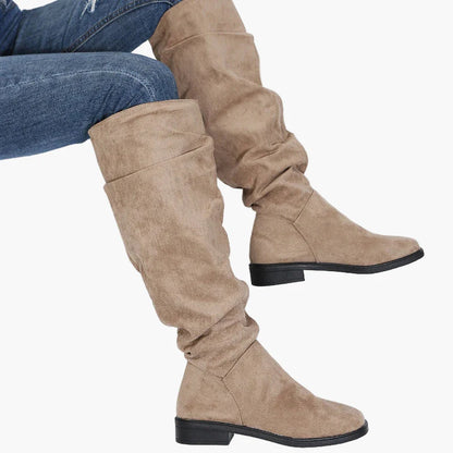 Women's Knee-High Boots Comfortable Casual Look Fashionable