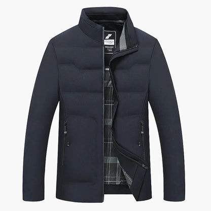 Men's Business Casual Winter Jacket – Windproof, Cold-Resistant, Thickened, Elegant