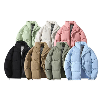 Unisex Winter Quilted Jacket – Warm Outdoor Transitional Jacket, Comfort and Style