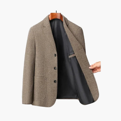 Men's Business Blazer Modern Classic – Elegant Blazer for Office and Everyday Use