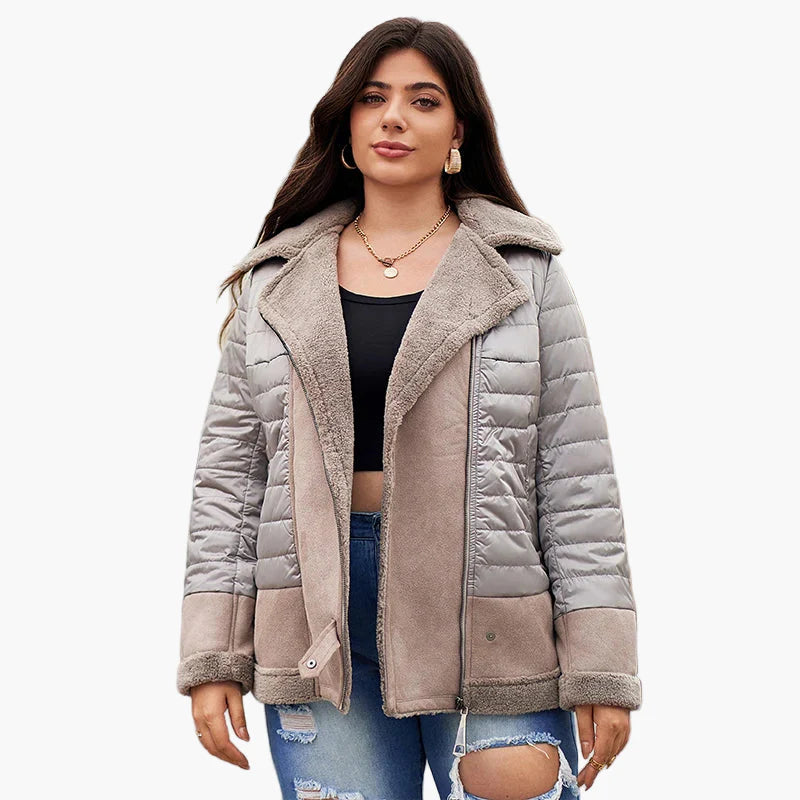 Damen Winterjacke im modernen Streetstyle – Ideal für kalte Tage, Plus Size verfügbar