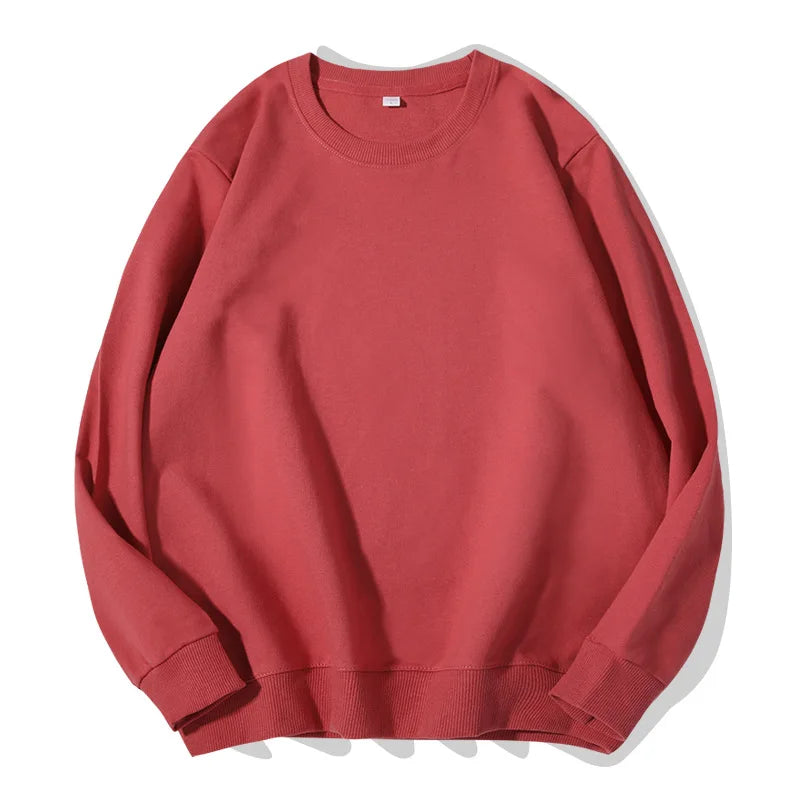 Unisex long-sleeve sweatshirt crew-neck sweater multicolored