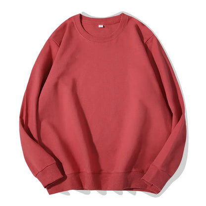 Unisex long-sleeve sweatshirt crew-neck sweater multicolored