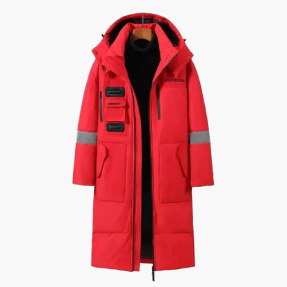 Herren Wintermantel Lange Parka Jacke – Urbaner Stil für kalte Tage