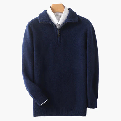 Men's Half-Zip Sweater – Classic, Versatile, Everyday & Office