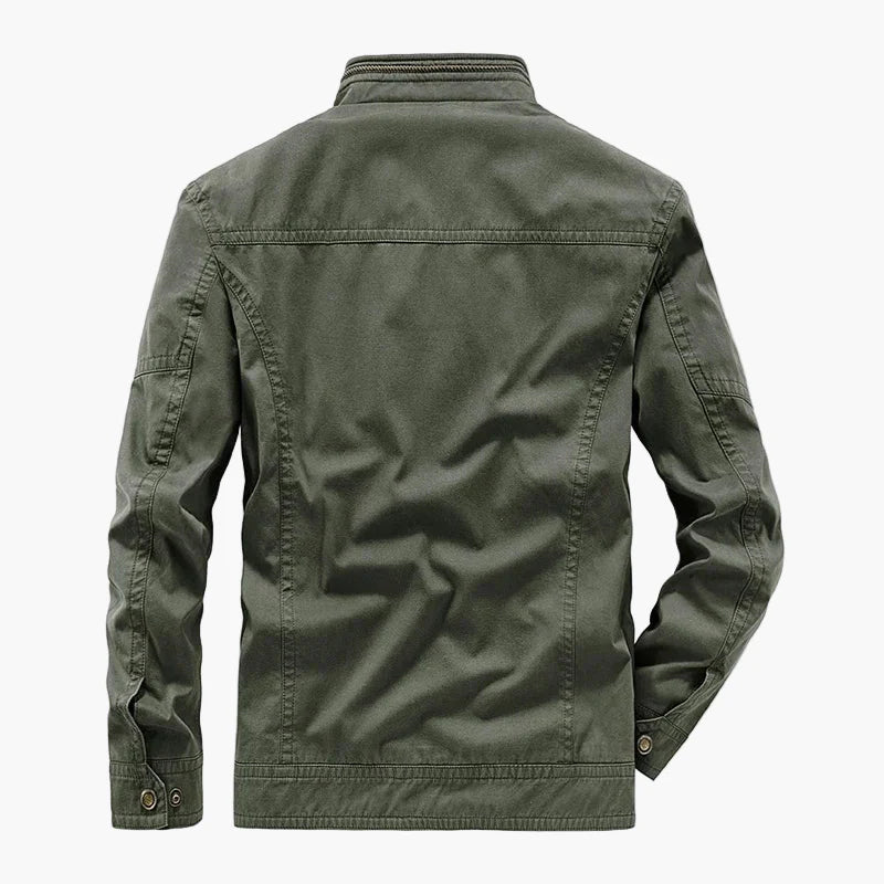 Men's casual jacket with stand-up collar – stylish transitional jacket for everyday and business