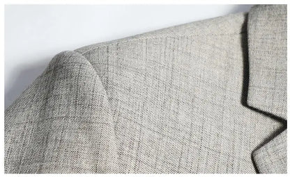 Men's Elegant Business Blazer – Modern Jacket for Office and Leisure