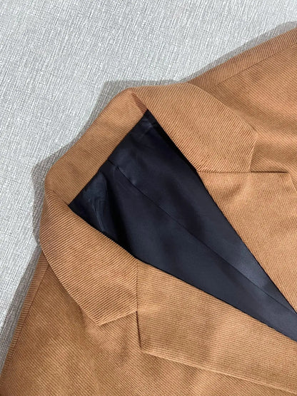 Men's Business Casual Blazer – Elegant Blazer for Office and Festive Occasions