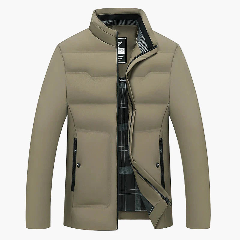 Men's Business Casual Winter Jacket – Windproof, Cold-Resistant, Thickened, Elegant