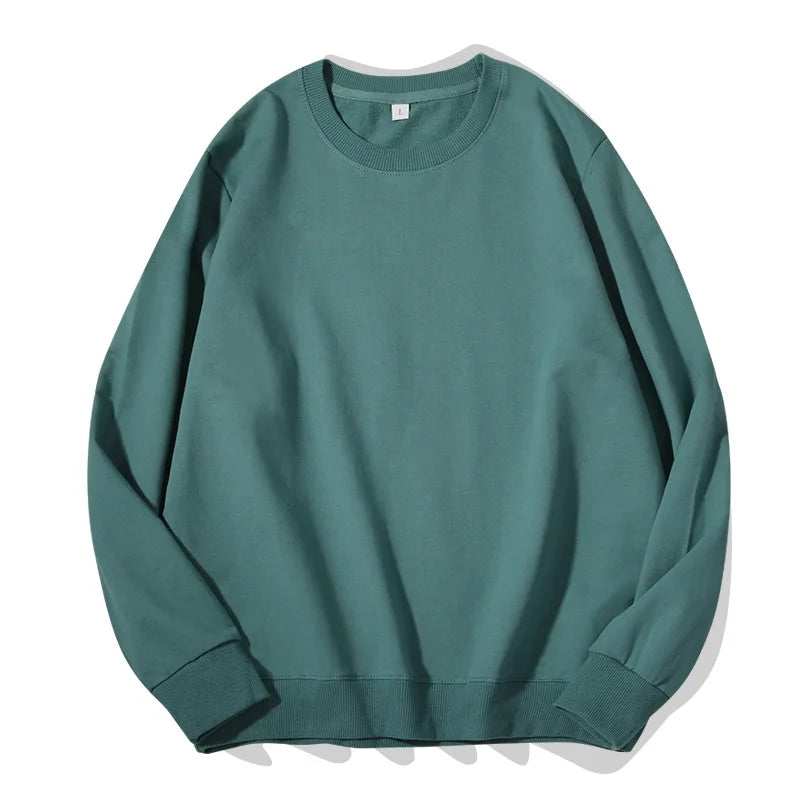 Unisex long-sleeve sweatshirt crew-neck sweater multicolored