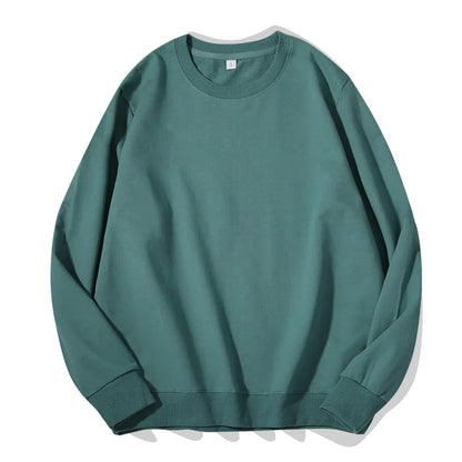 Unisex long-sleeve sweatshirt crew-neck sweater multicolored