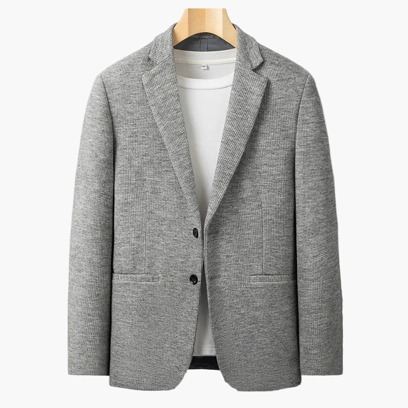 Men's Business Casual Blazer – Modern Jacket for Office & Leisure