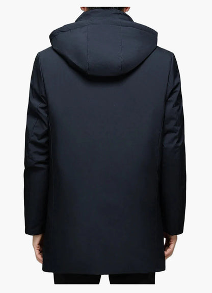 Men's Winter Business Parka – Elegant Coat for Office and Everyday Use