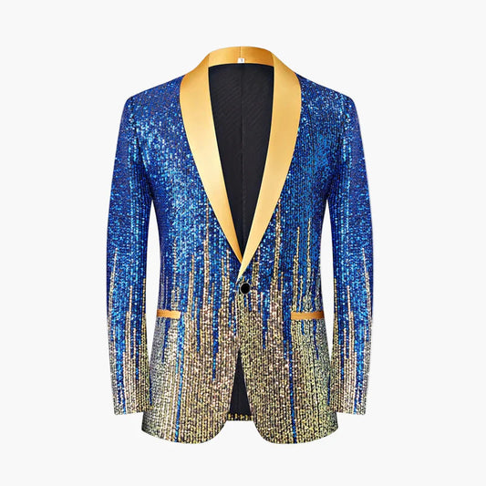 Men's Tuxedo Jacket – Sparkling, Modern, For Stage and Events, Extravagant Design