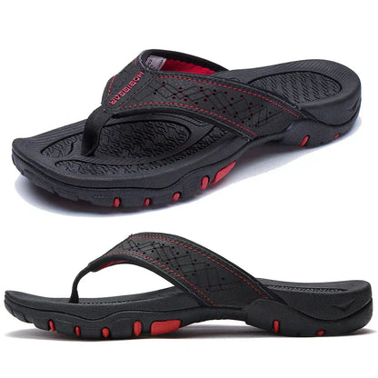 Herren Sportliche Zehentrenner Sandalen mit Fußgewölbestütze – Outdoor & Alltag Flip Flops