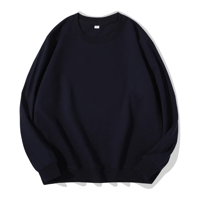Unisex long-sleeve sweatshirt crew-neck sweater multicolored