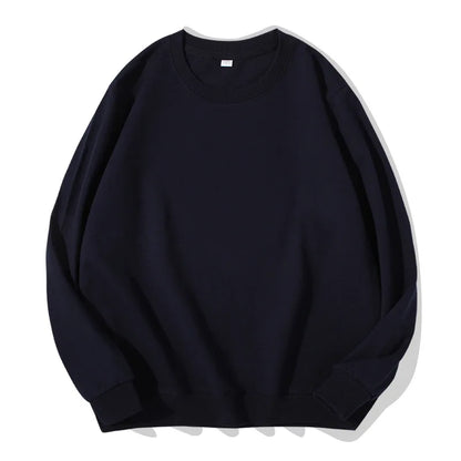 Unisex long-sleeve sweatshirt crew-neck sweater multicolored