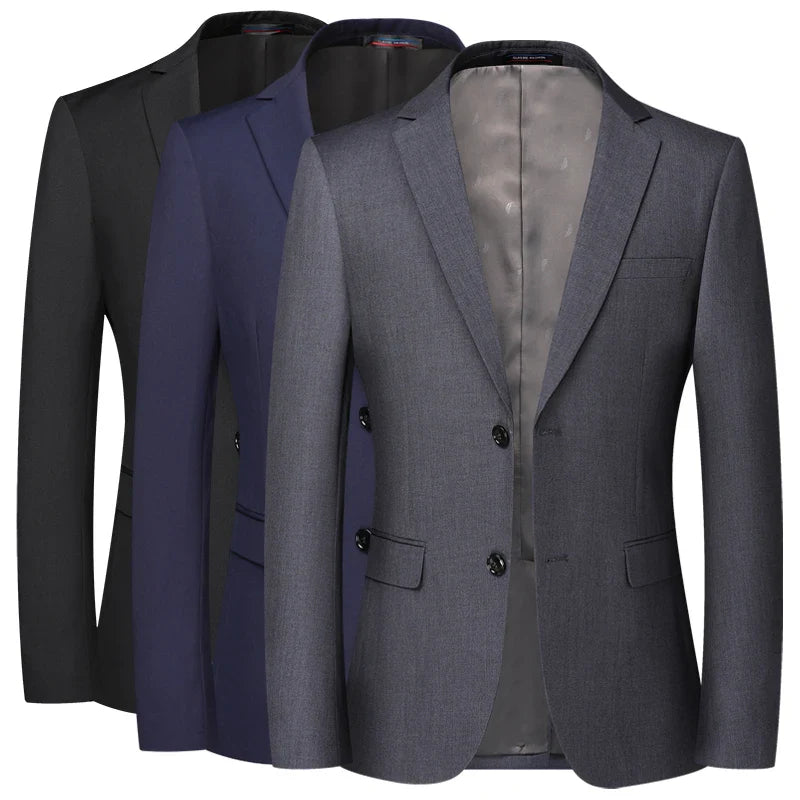 Men's Business Blazer – Elegant Suit Jacket for Office and Formal Occasions