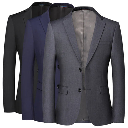 Men's Business Blazer – Elegant Suit Jacket for Office and Formal Occasions