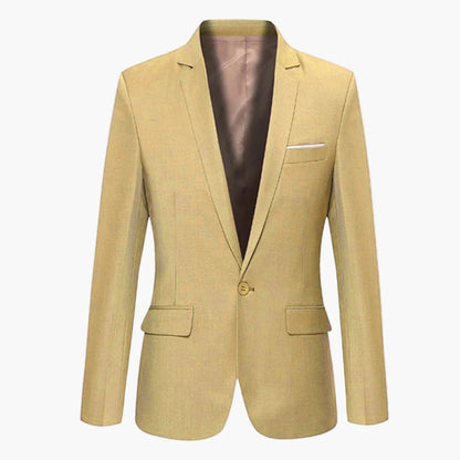 Men's Blazer Slim Fit Modern Business Casual Jacket – Elegant Suit for Office & Everyday Use