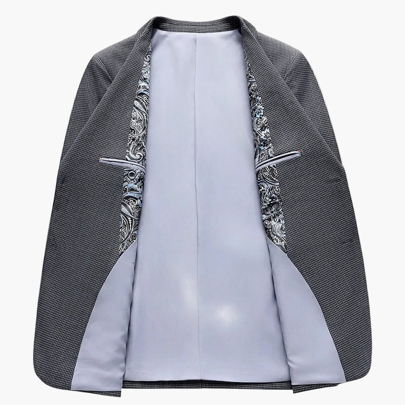 Men's Modern Business Blazer – Elegant Blazer for Office & Leisure