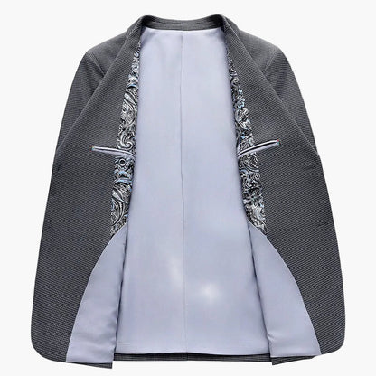 Men's Modern Business Blazer – Elegant Blazer for Office & Leisure