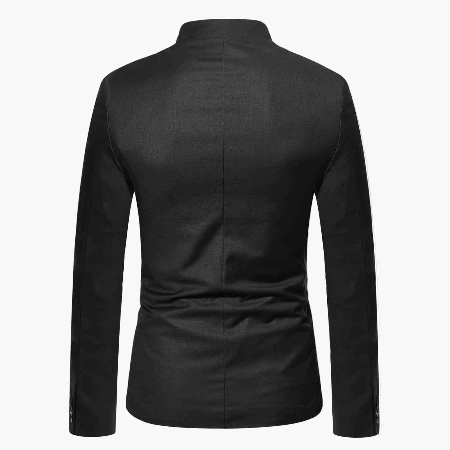 Men's Stand Collar Jacket Modern Business Elegant Casual Blazer