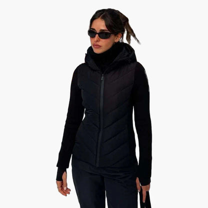 Damen Steppjacke mit Kapuze – Modischer Freizeit-Look für Herbst und Winter