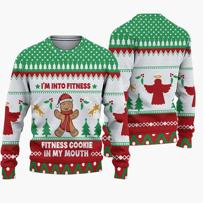 Herren Ugly Christmas Sweater – Lustiger Weihnachtspullover mit Spruch