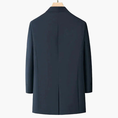 Men's transitional jacket with stand-up collar – Elegant city style for everyday and office use