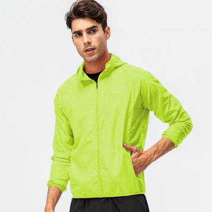 Leichte Kapuzenjacke Faltbar Windbreaker & Regenjacke Unisex