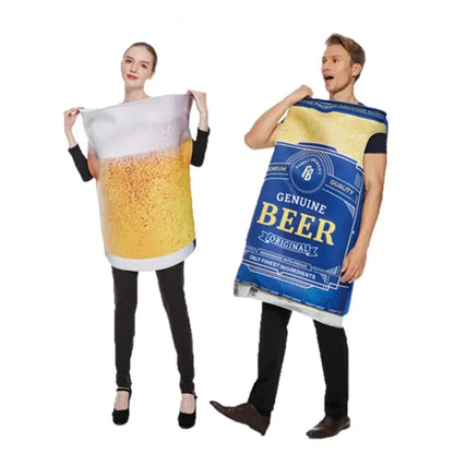 Beer Glass Can Costume Unisex Disguise