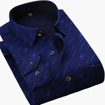 Men's Casual Flannel Shirt Checked Long Sleeve – Modern Outdoor & Business Casual Shirt