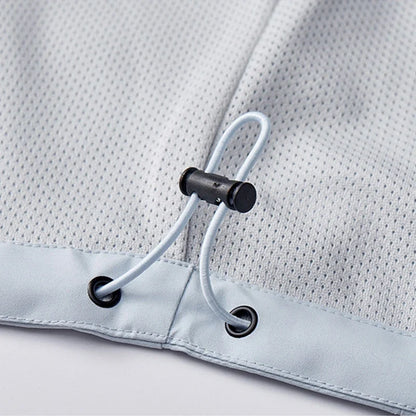 Unisex Kapuzenjacke Outdoor Wasserdicht mit Reißverschlusstaschen