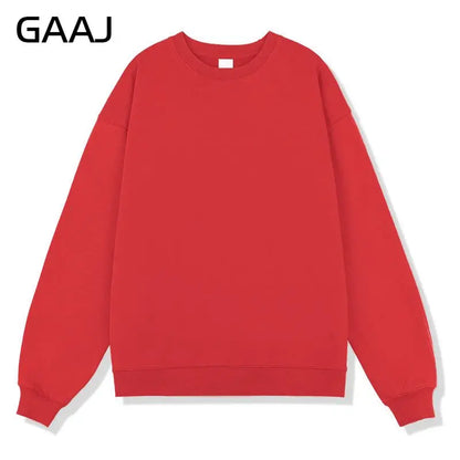 Unisex long-sleeve crew-neck sweatshirt, casual sweater