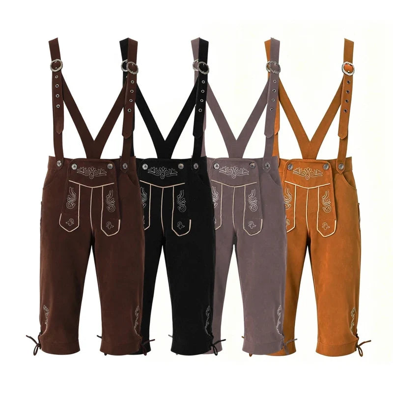 Karneval Oktoberfest Festival Herrenkostüm Pubs Clubwear Barkeeper-Outfit Cosplay Ausgefallenes Partykleid Halloween