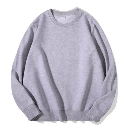 Unisex long-sleeve sweatshirt crew-neck sweater multicolored