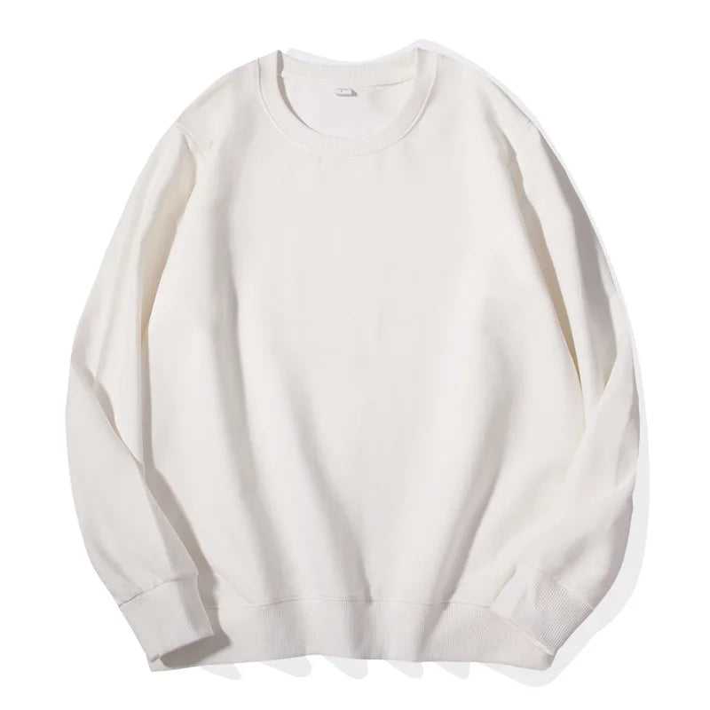 Unisex long-sleeve sweatshirt crew-neck sweater multicolored
