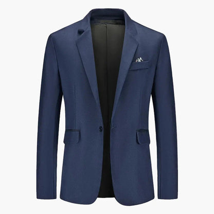 Men's Business Blazer Single-Breasted Modern Slim Fit – Elegant Blazer for Office & Festive Occasions