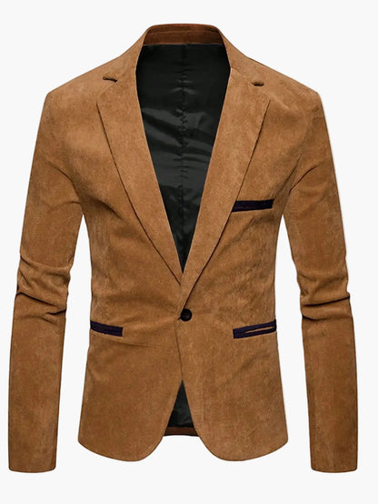 Men's Business Casual Blazer – Elegant Blazer for Office and Festive Occasions
