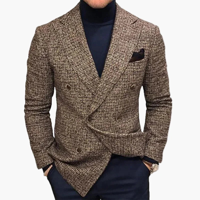 Men's double-breasted blazer – elegant business & casual look